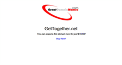 Desktop Screenshot of gettogether.net