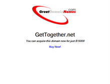 Tablet Screenshot of gettogether.net